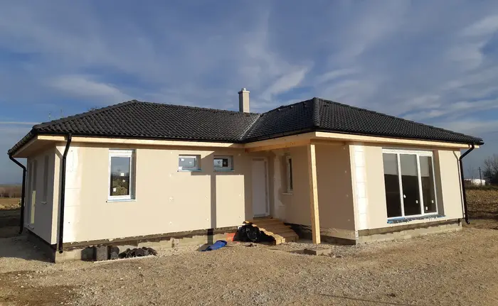 December 5, 2020: Roofed and rendered